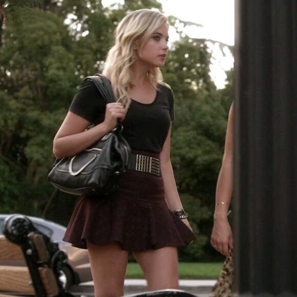 Karen Millen Item Flippy Panelled Trumpet Skirt ASO Hanna Marin - Picture 9 of 9